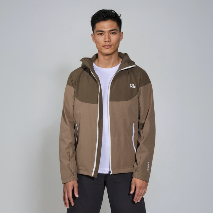 Airborn Windcheater Jacket Beige Olive